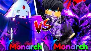 MONARCH Kaguya Vs MONARCH Sung Jin Woo In Anime Vanguards (Who Is Better?)