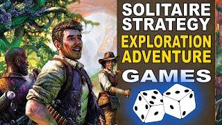 Exploration and Adventure Solitaire Strategy Board Games