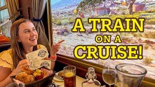 Royal Railway: Train Simulator Restaurant on Utopia of the Seas!