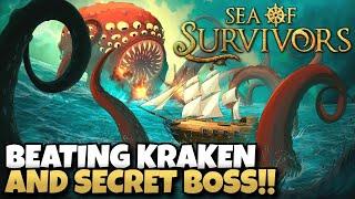 Beating The Final Boss And Secret Boss! | Sea of Survivors Live