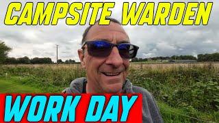Campsite Warden Work Day