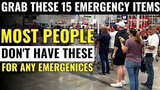 15 Survival Essentials Everyone Must Keep Before Disaster Strikes