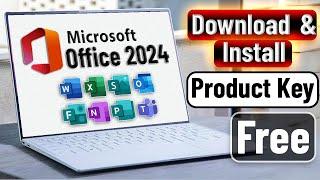 Download and Install Office 2024 From Microsoft for Free | Product Key Free | Ms Office 2024