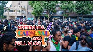 NOTTING HILL CARNIVAL 2024 FULL VLOG #nottinghillcarnival #carnival