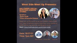 Investing Horror Stories w/Kamohai and Tristyn Kalama, and Zasha Smith