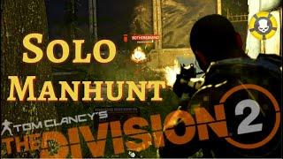 First Solo Manhunt - Full Manhunt - The Division 2 Beta Dark Zone Gameplay