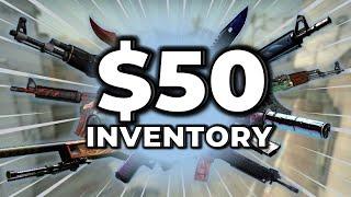 THE BEST $50 INVENTORY *CSGO/CS2*