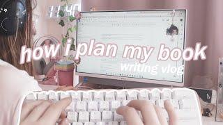 how to plan your book!brainstorming and character developing, drawing and writing my oc's! VLOG