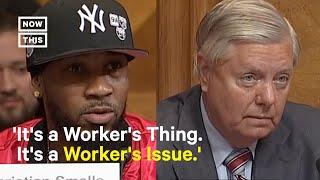 Staten Island Amazon Labor Leader Slams Sen. Lindsey Graham