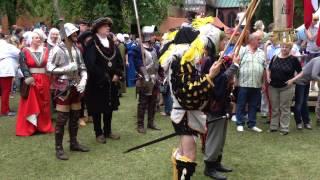 Hansetag 2014 In Lübeck: Aufbruch der Gewandeten zur Abschlussparade