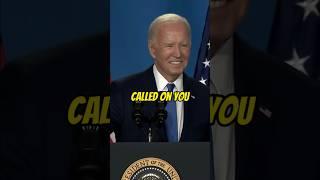 Biden CORRECTS Reporter!  #biden2024 #voteblue #democrats