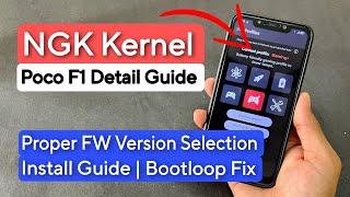 NGK Kernel Setup For Poco F1 . How To Install NGK Kernel. KernelSU For Poco F1. NGK Kernel App