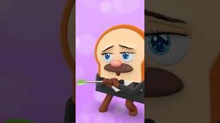 Bread catches arrow #shorts #shortvideo