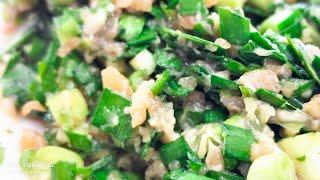 「上海鍋貼】3招教您在家做韭菜肉餡鍋貼！補充體力、增強免疫力