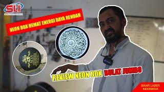 Neon Box Bulat Jumbo Tapi Hemat Daya, Emang Ada?