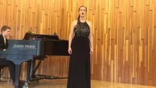 Bailey Dean vocal grad recital 2016 English