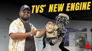 TVS RT-XD4: New 300cc Engine | Close Look and Details | TVS MotoSoul 4.0 | Motoroids