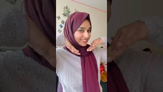 My hijab tutorial ️requested video #shadeeb #hijabstyle #hijabfashion b