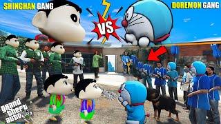 Shinchan  Gang VS Doremon Gang In GTA 5!