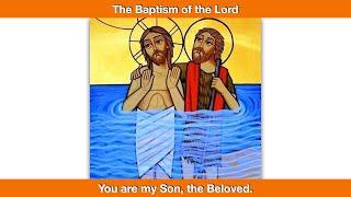 You are my Son, the Beloved.  Homily for the Baptism of the Lord. Year C