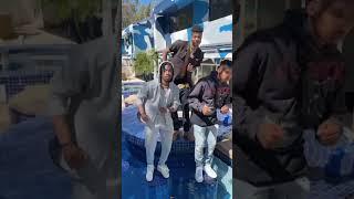 BLUEFACE DDG AND SWAGBOYQ #shorts #dance #celebrity