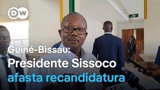 Guiné-Bissau: Presidente Sissoco afasta recandidatura