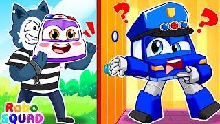 Knock! Who’s There?  Don't Open the Door - Stranger Danger | Nursery Rhymes | RoboSquad Kids Songs