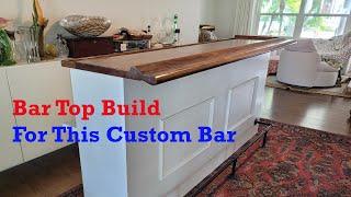 A Bar Top Build for This Custom Bar