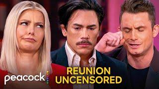 Vanderpump Rules Reunion Pt 1 Uncensored Cut | Nobody Buys Tom Sandoval's "Crocodile Tears"