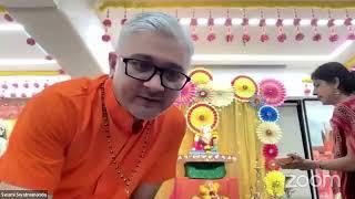 Ganesh Chaturthi - Day 1 - Satsang 2  - Bhajans & Talk on Ganesh Pancharatnam Verse 2