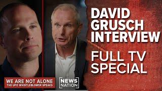 UFO whistleblower David Grusch: 'We are not alone' | Official Ross Coulthart NewsNation interview