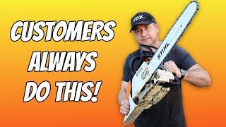 The Top Reason Stihl Chainsaws End Up In The Repair Shop!