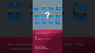 Get Started with ML-Agents in Unity - Part 1: Setup & Installation #unity #tutorial #ai