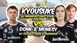 kyousuke 42 KILLS vs donk & m0NESY (Dust2) SHOWMATCH Evelone vs OverDrive Dec 27, 2024 | CS2 POV