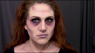 Zombie, Ghoul Makeup Tutorial | Scary Glamour Halloween Makeup