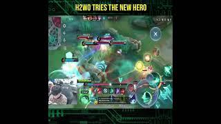 H2wo tries the newest hero #MLBB