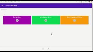 Park My Vehicle Demo