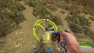 Easiest and fastest way to use the metal detector in rust