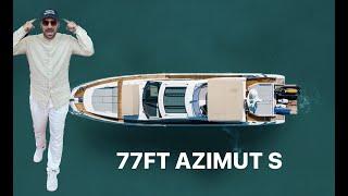 77FT AZIMUT S 2018 charter in Miami Beach. Only with Yachts MiamiVice!