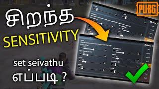 Best Sensitivity for pubg mobile | Eppadi sensitivity set panrathu | 3 Finger sensitivity for pubg