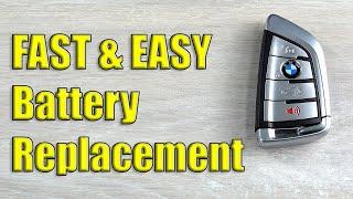 BMW Keyfob Battery Replacement - FAST & EASY!!!