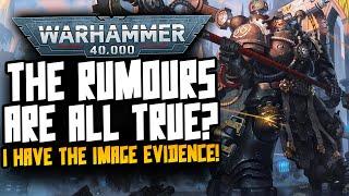 The Space Marine Rumours are TRUE?! I HAVE EVIDENCE!
