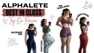 ALPHALETE BEST IN CLASS try-on review....BEST LAUNCH THIS YEAR! 