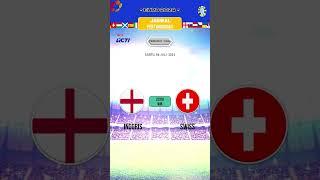 JADWAL EURO 2024 | INGGRIS VS SWISS #shorts  #swiss  #inggris #jadwalsepakbola #sepakbola