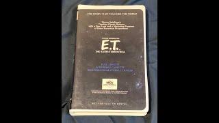 Opening to E.T. the Extra Terrestrial Demo VHS (1996)