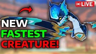 Trying the New FASTEST CREATURE with YOU GUYS! | Creatures of Sonaria