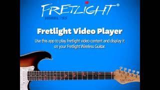 How to use the Fretlight Video Player App (iOS) (Wireless FG-600)