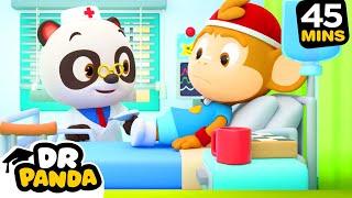  ‍️ A Day at Panda City Hospital | + More Cartoons for Kids! | NEW COMPILATION | Dr. Panda