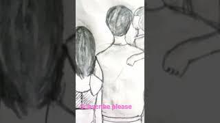 happy family drawing #drawing #shorts @DHart-fx2pk