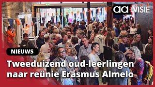 Tweeduizend oud- leerlingen bij reünie 150 jaar Erasmus